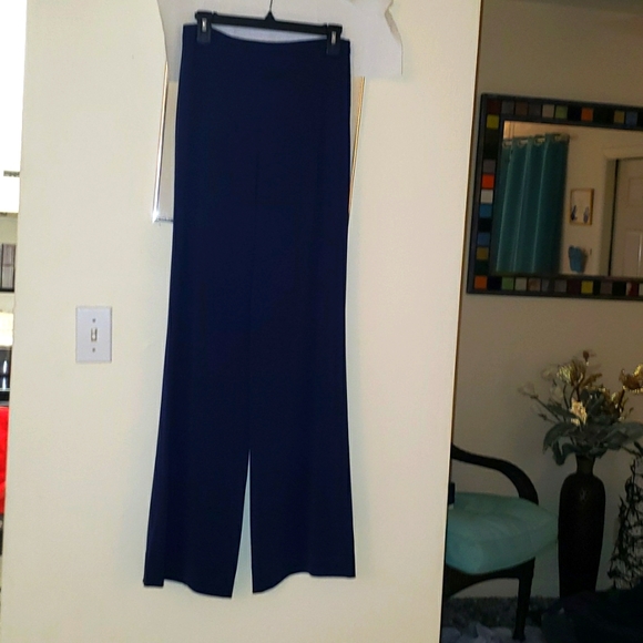 DIANE von FURSTENBERG Preston Wide Leg Pants⭐Stunning Fit. Georgeous BLUE - Picture 4 of 8